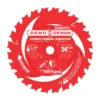 Diablo Demo Demon 6-1/2 In. D X 5/8 In. TiCo Hi-Density Carbide Framing Blade 24 Teeth 1 Pk