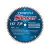 Tenryu Silencer 10 In. D X 5/8 In. PTFE Coated Saw Blade 72 Teeth 1 Pc
