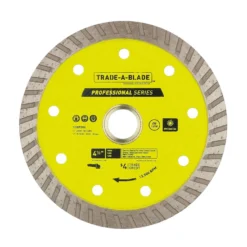 Trade A Blade 4-1/2 In. D X 5/8 And 7/8 In. Diamond Turbo Rim Blade 1 Each