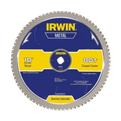 Irwin Marathon 10 In. D X 5/8 In. Steel Circular Saw Blade 80 Teeth 1 Pk