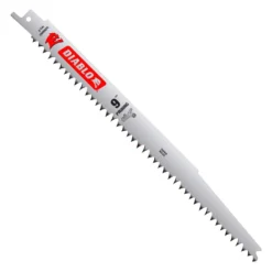 Diablo 9 In. Bi-Metal Pruning & Fast Clean Wood Reciprocating Saw Blade 5 TPI 5 Pk
