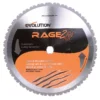 Evolution 14 In. D X 1 In. Rage 2 Carbide Tipped Steel Circular Saw Blade 36 Teeth