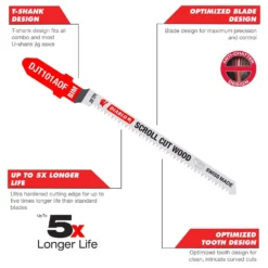 Diablo 4 In. Bi-Metal T-Shank Fine Finish Wood Jig Saw Blade 10 TPI 5 Pk -Dewalts Store b2608d8a 6651 4c2e 95c0 e167c1b8fa11