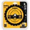 DeWalt 6-1/2 In. D X 5/8 In. Tungsten Carbide Circular Saw Blade 24 Teeth 1 Pk