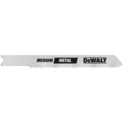 DeWalt 3 In. Cobalt Steel U-Shank Medium Jig Saw Blade 24 TPI 5 Pk