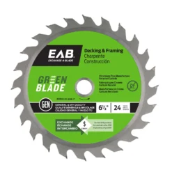 Exchange-A-Blade 6-1/2 In. D X 5/8 In. Carbide Framing Saw Blade 24 Teeth 1 Pk