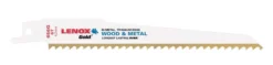 Lenox Gold 6 In. Bi-Metal Reciprocating Saw Blade 6 TPI 5 Pk