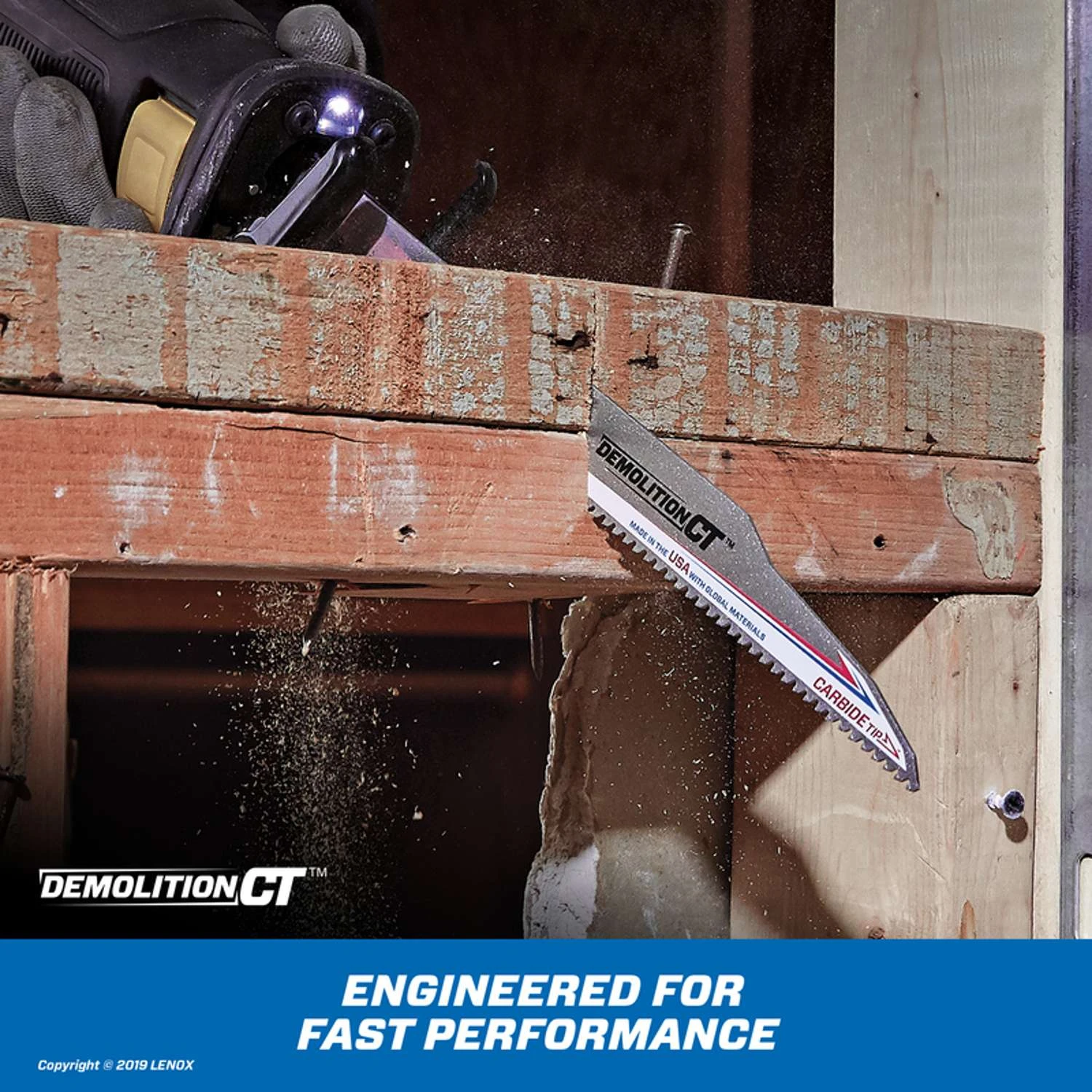 Lenox Demolition CT 12 In. Carbide Tipped Reciprocating Saw Blade 6 TPI 1 Pc 5 Lenox Demolition CT 12 In. Carbide Tipped Reciprocating Saw Blade 6 TPI 1 Pc - Image 5