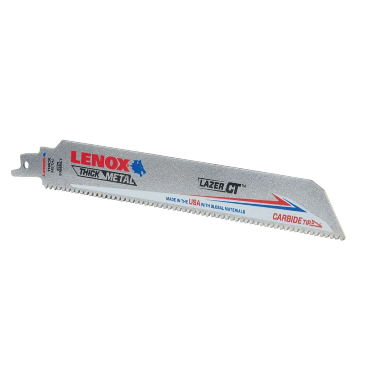 Lenox Lazer CT 9 In. Carbide Tipped Reciprocating Saw Blade 8 TPI 1 Pc 1 Lenox Lazer CT 9 In. Carbide Tipped Reciprocating Saw Blade 8 TPI 1 Pc