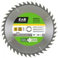 Exchange-A-Blade 10 In. D X 5/8 In. Carbide Finishing Saw Blade 40 Teeth 1 Pk