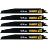 DeWalt 9 In. Bi-Metal Reciprocating Saw Blade 10 TPI 5 Pk