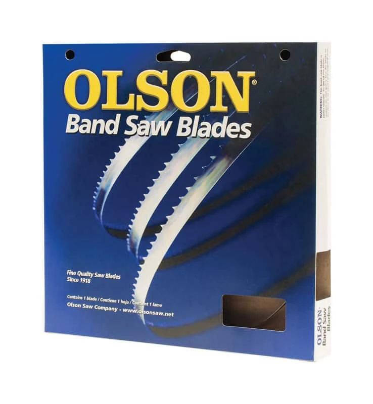 Olson 32-7/8 In. L X 1/2 In. W Bi-Metal Portable Band Saw Blade 14 TPI Regular Teeth 1 Pk 1 Olson 32-7/8 In. L X 1/2 In. W Bi-Metal Portable Band Saw Blade 14 TPI Regular Teeth 1 Pk