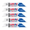 LENOX METALWOLF 4 In. Bi-Metal WAVE EDGE Reciprocating Saw Blade 18 TPI 5 Pk