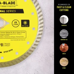 Trade A Blade 4 In. D X 5/8 And 7/8 In. Diamond Turbo Rim Blade 1 Each -Dewalts Store e7a31bd9 065f 44e2 95ec 331d56647ccc