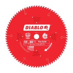Diablo 12 In. D X 1 In. TiCo Hi-Density Carbide Finishing Saw Blade 80 Teeth 1 Pk