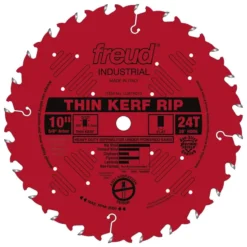 Freud 10 In. D X 5/8 In. Thin Kerf Rip TiCo Hi-Density Carbide Table Saw Blade 24 Teeth 1 Pk