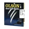 Olson 111 In. L X 1/2 In. W Carbon Steel Band Saw Blade 3 TPI Hook Teeth 1 Pk