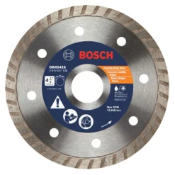 Bosch 4-1/2 In. D X 7/8 In. Diamond Turbo Rim Circular Saw Blade 1 Pk