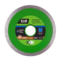 Exchange-A-Blade 3-3/8 In. D X 15 Mm Diamond Matrix/Steel Continuous Rim Diamond Saw Blade 1 Pk