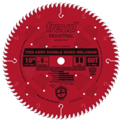 Freud 10 In. D X 5/8 In. Double Sided Laminates TiCo Hi-Density Carbide Saw Blade 80 Teeth 1 Pk