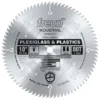 Freud 10 In. D X 5/8 In. Plastics TiCo Hi-Density Carbide Circular Saw Blade 80 Teeth 1 Pk