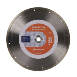 Husqvarna 10 In. D X 1 In. Vari-Tile Diamond Segmented Rim Diamond Saw Blade