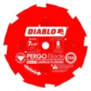 Diablo Pergo Blade 7-1/4 In. D X 5/8 In. Laminate Flooring PCD Circular Saw Blade 8 Teeth 1 Each